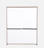 Kosmo Lauren 4 Door Wardrobe In Sheesham Woodpore Finish With Locker & Drawer