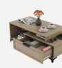 Kosmo Linea Centre Table With Melamine Finish In Santana Oak Colour