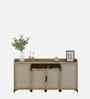 Kosmo Linea Console Unit With Melamine Finish In Santana Oak Colour