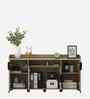 Kosmo Linea Console Unit With Melamine Finish In Santana Oak Colour