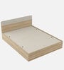 Kosmo Noah King Bed In Melamine Finish With Box Storage