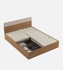 Kosmo Noah Queen Bed In Melamine Finish With Box Storage