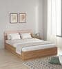 Kosmo Noah Queen Bed In Melamine Finish With Box Storage