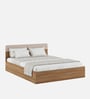 Kosmo Noah Queen Bed In Melamine Finish With Box Storage