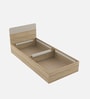 Kosmo Noah Single Bed In Melamine Finish With Box Storage