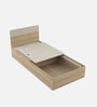 Kosmo Noah Single Bed In Melamine Finish With Box Storage