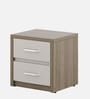 Kosmo Nora Bedside Table in Lyon Walnut Finish