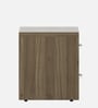 Kosmo Nora Bedside Table in Lyon Walnut Finish