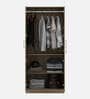 Kosmo Optima Noah 2 Door Wardrobe In Melamine Finish