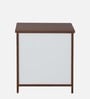 Kosmo Premium Bedside Table in Walnut Rigato Woodpore Melamine Finish with Drawers