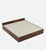 Kosmo Sage King Bed With Box Storage In Walnut Finish
