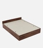 Kosmo Sage Queen Bed With Box Storage In Walnut Finish