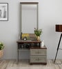 Kosmo Sahara Dresser In Stone Grey Modern Ash Finish with Drawer Storage