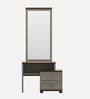 Kosmo Sahara Dresser In Stone Grey Modern Ash Finish with Drawer Storage