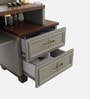 Kosmo Sahara Dresser In Stone Grey Modern Ash Finish with Drawer Storage