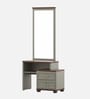 Kosmo Sahara Dresser In Stone Grey Modern Ash Finish with Drawer Storage