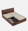 Kosmo Solace King Bed In Sheesham Finish With Box Storage
