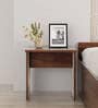 Kosmo Solace Wood Bedside Table In Sheesham Finish
