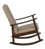 Kosmo Solid Wood Rocking Chair in Walnut Colour
