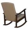 Kosmo Solid Wood Rocking Chair in Walnut Colour