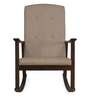 Kosmo Solid Wood Rocking Chair in Walnut Colour