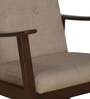 Kosmo Solid Wood Rocking Chair in Walnut Colour