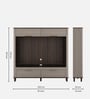 Starlet Tv Unit In Stone Grey Finish
