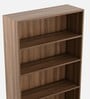 Kosmo Willam Bookshelf In Walnut Bronze Finish with 5 Tier