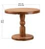 Kovil 4 Seater Dining Table In Natural Acacia Wood Finish