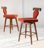 Kovil Teak Bar Chair In Assorted Colour