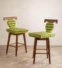 Kovil Teak Bar Chair In Assorted Colour