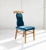 Kovil Teak Upholstered Dining Chair In Natural Colour