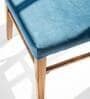 Kovil Teak Upholstered Dining Chair In Natural Colour