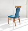 Kovil Teak Upholstered Dining Chair In Natural Colour