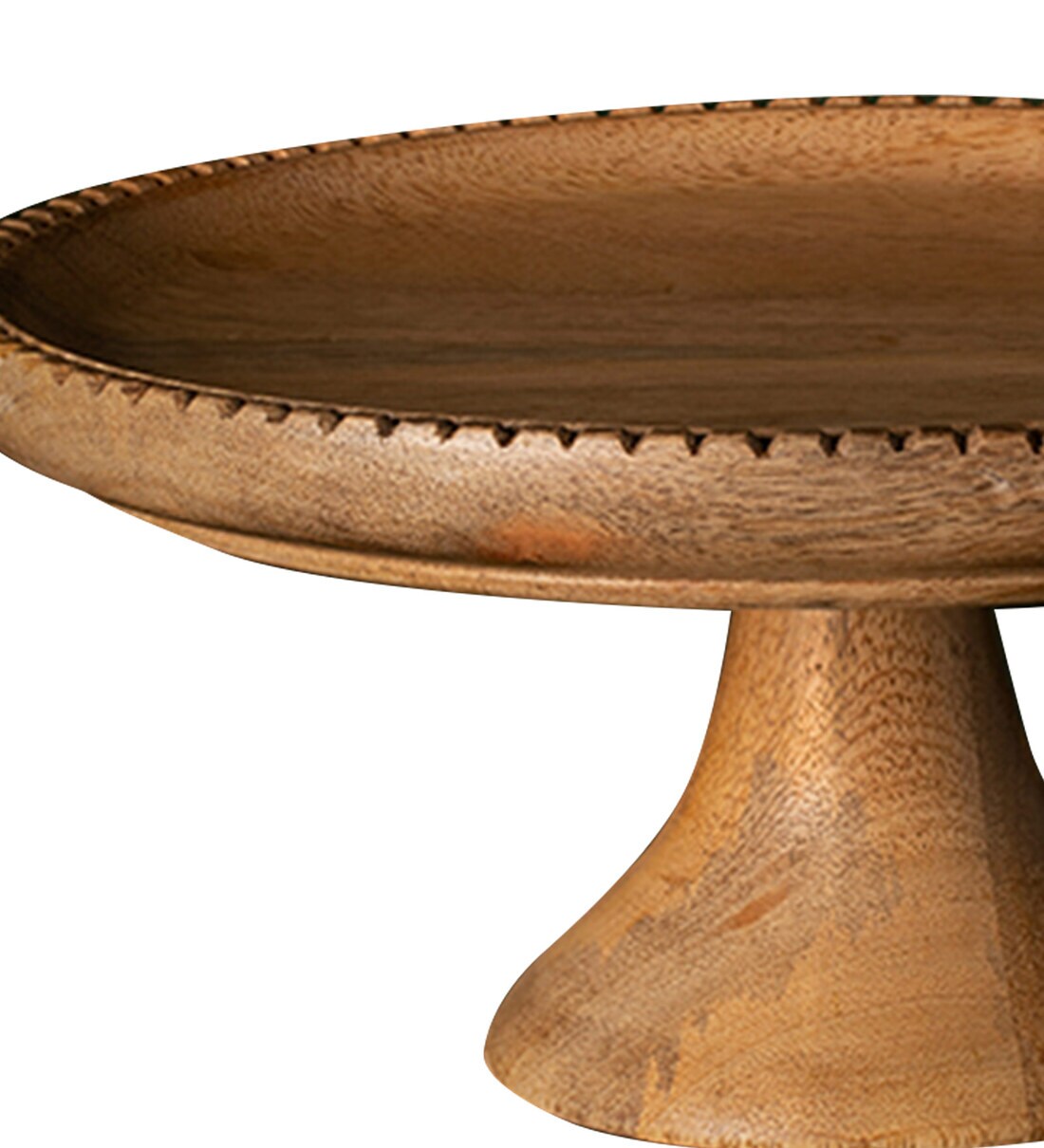 Buy Krio Mango Wood Cake Stand by Ellementry Online Cake Stands