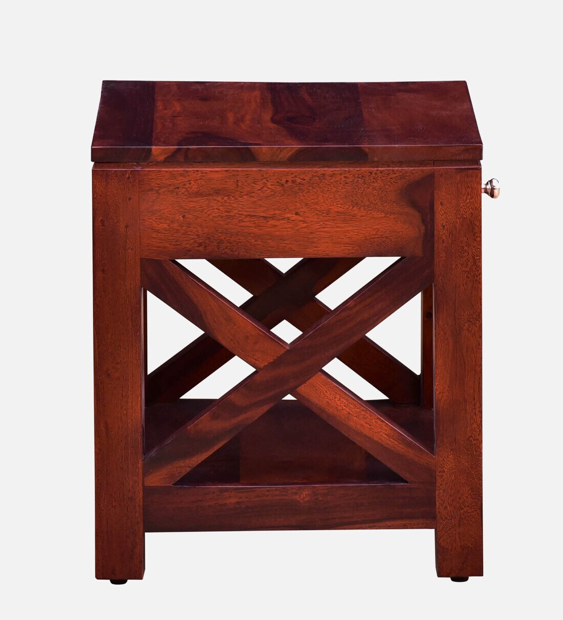 Buy Kryss Solid Wood Night Stand In Honey Oak Finish By Woodsworth