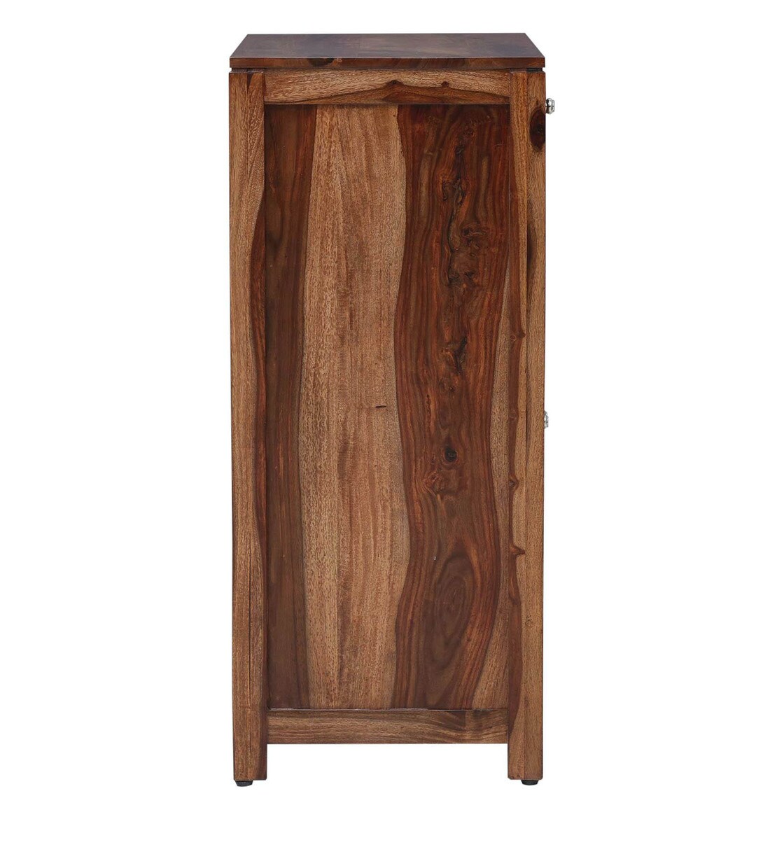 Buy Kryss Solid Wood Shoe Cabinet In Rustic Teak Finish By Woodsworth