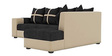 Krissoy 6 Seater LHS Sofa in Cream & Dark Grey Colour