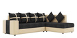 Krissoy 6 Seater LHS Sofa in Cream & Dark Grey Colour