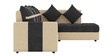 Krissoy 6 Seater LHS Sofa in Cream & Dark Grey Colour