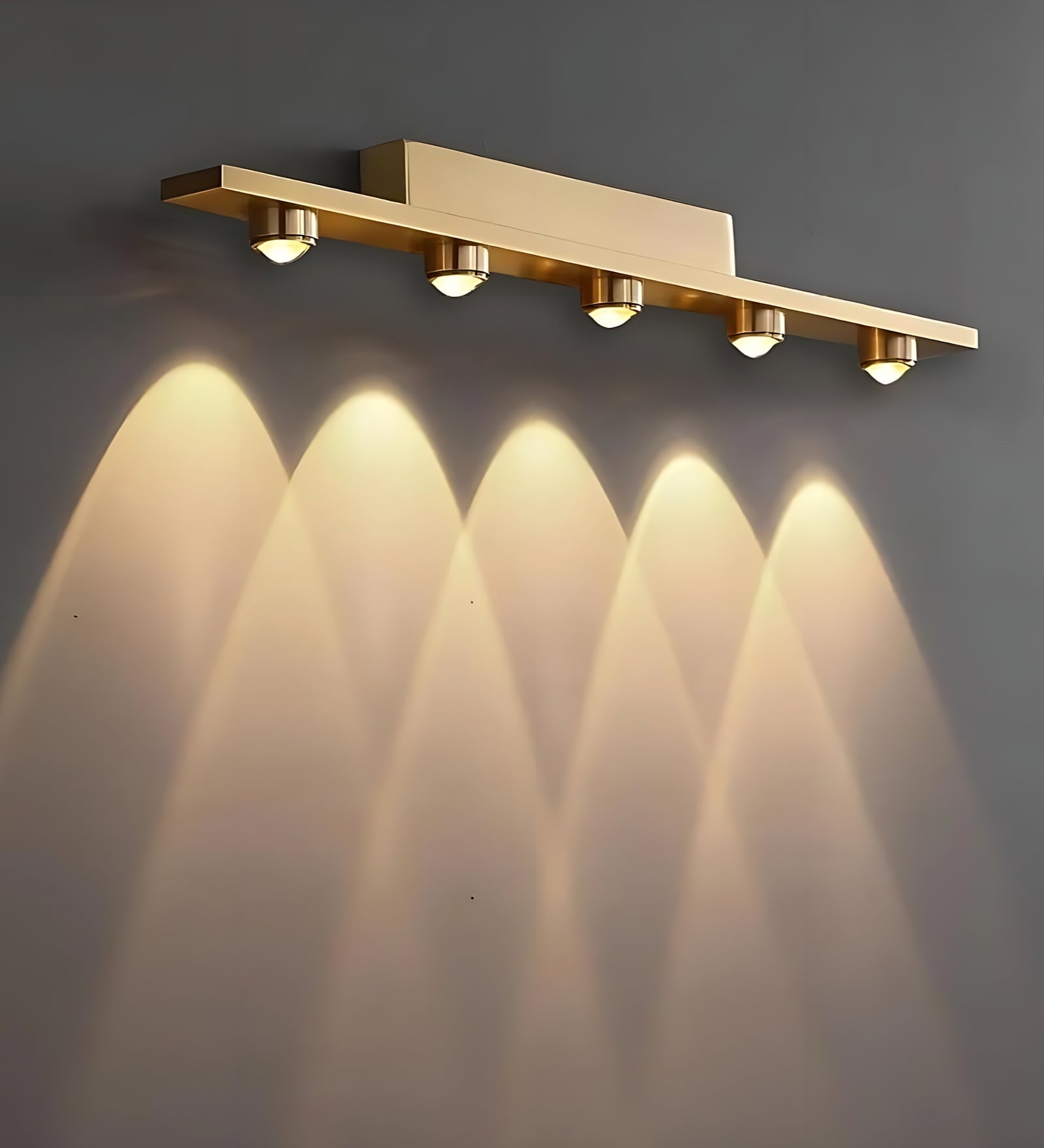 Kreek Wall Lamp | Modern Decorative LED Light for Living Room, Bedroom & Bedside | 3 Color Modes Warm, Natural & Cool White | Easy Install | 1Year Warranty