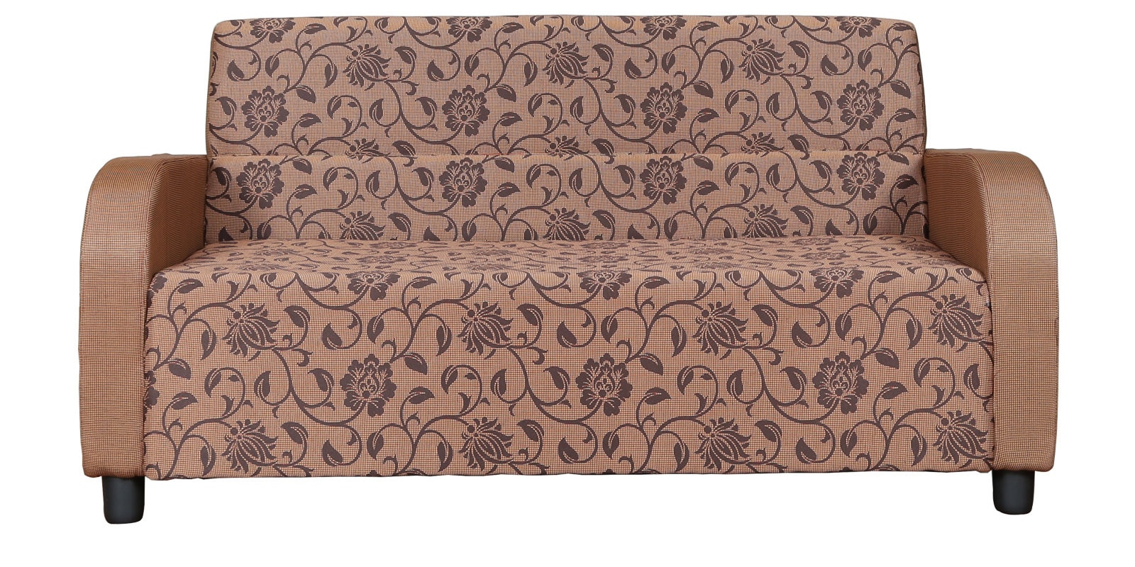 Buy Kruise Three Seater Sofa in Multicolour by KurlOn Online 3