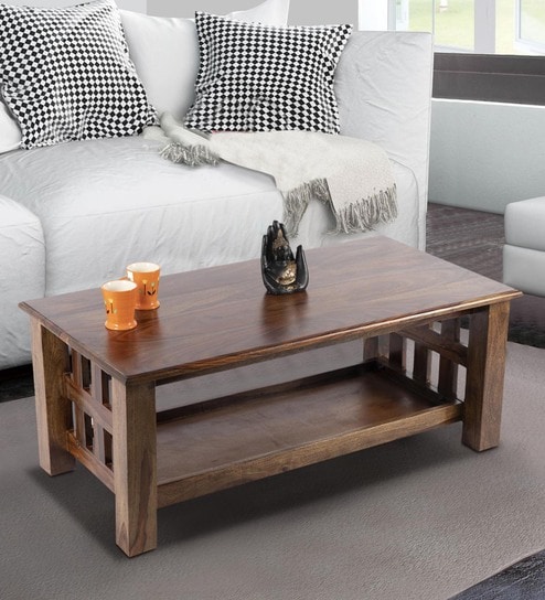 Rubi Coffee Table in Teak Finish