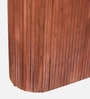 Krakow Acacia Wood 4 Seater Dining Table In Natural Glazed Finish