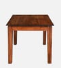 Krapina Mango Wood 6 Seater Dining Set In Honey Oak Finish