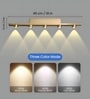 Kreek Wall Lamp | Modern Decorative LED Light for Living Room, Bedroom & Bedside | 3 Color Modes Warm, Natural & Cool White | Easy Install | 1Year Warranty