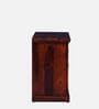 Krisa Sheesham Wood Cabinet In Scratch Resistant Honey Oak Finish