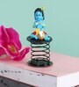 Krishna Blue Polyresin Lord Krishna Spring Car Dashboard