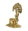 Krishna Gold Aluminium Idol