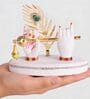 Krishna Hand with Flute & Mor Pankh Religious Statue